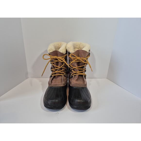 Sorel Kaufman Mens Tan Insulated Winter Snow Boots 10 main image 6